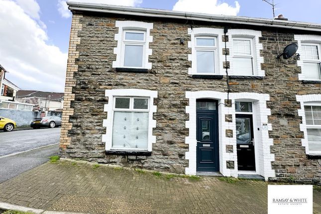 Thumbnail End terrace house for sale in Gertrude Street, Abercynon