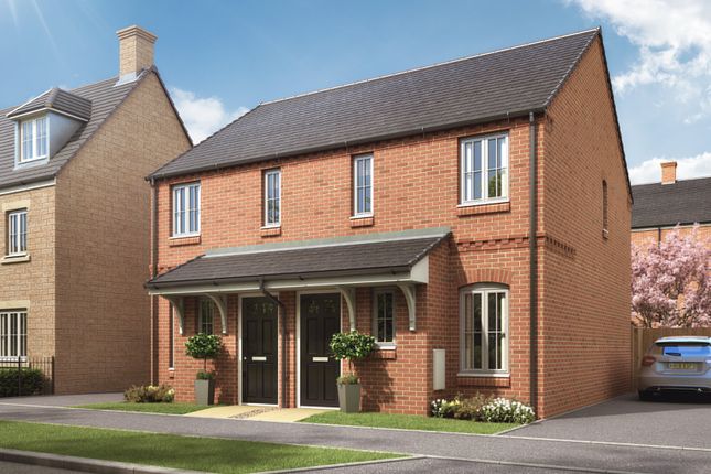 End terrace house for sale in "The Alnwick" at Desborough Road, Rothwell, Kettering