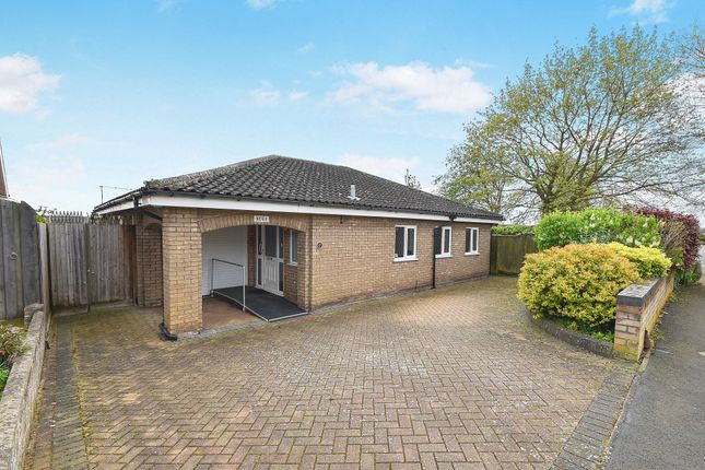 Thumbnail Detached bungalow for sale in Culloden Close, Eaton Ford, St. Neots