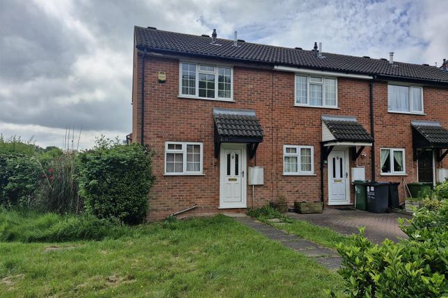Thumbnail End terrace house to rent in Redmires Close, Loughborough