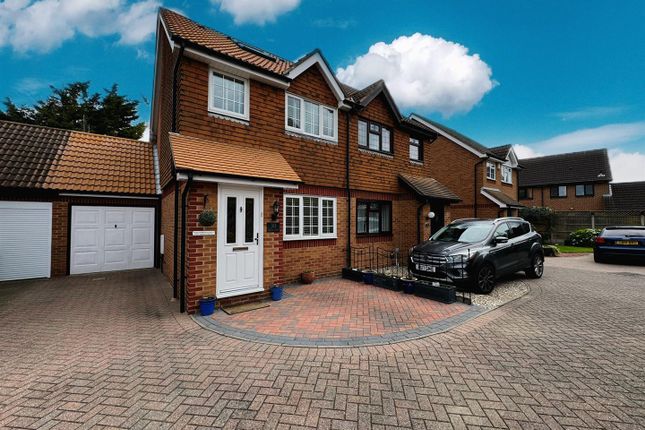 Semi-detached house for sale in Daniel Close, Chafford Hundred, Grays