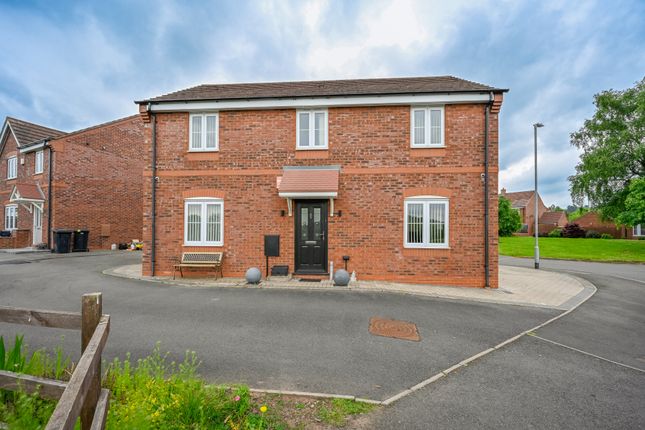 Thumbnail Detached house for sale in Scholars Close, Cannock