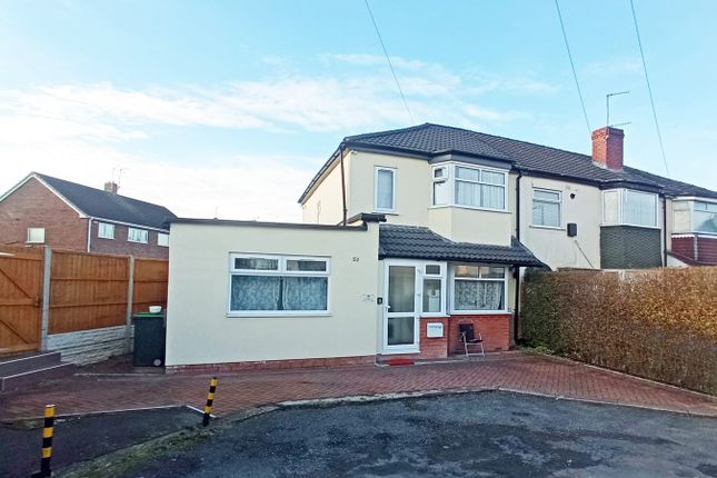 Thumbnail Semi-detached house for sale in Willingsworth Road, Wednesbury