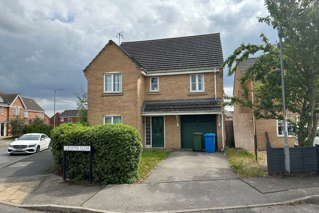 Detached house for sale in Leicester Close, Corby