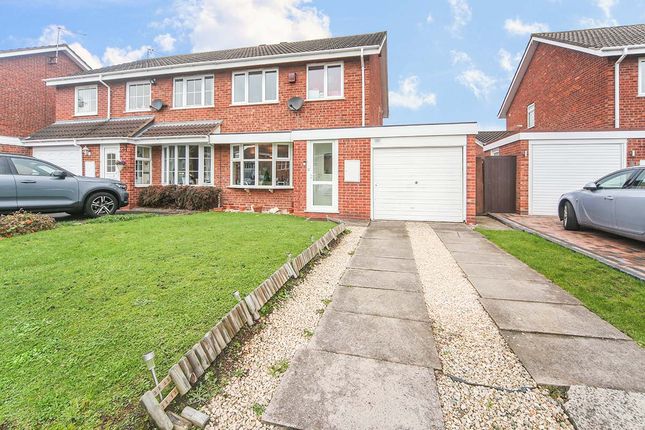 Thumbnail Semi-detached house for sale in Forge Croft, Minworth, Sutton Coldfield, West Midlands