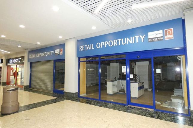 Retail premises to let in Large Units Available, Concourse, Skelmersdale