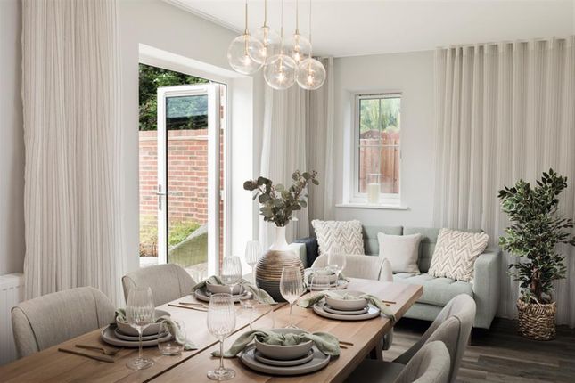 Diner Area With French Doors