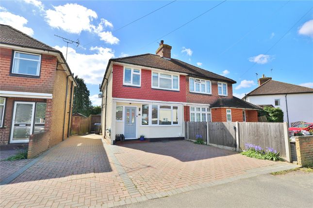 Thumbnail Semi-detached house for sale in Selwood Road, Woking, Surrey