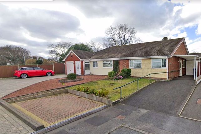 Semi-detached bungalow for sale in Burns Drive, Burntwood