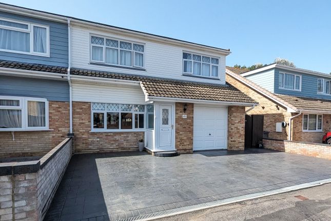 Thumbnail Semi-detached house for sale in Meadow Walk, Gosport