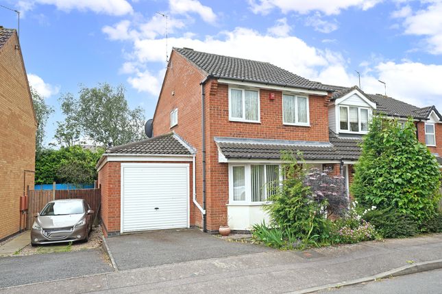 Thumbnail End terrace house for sale in Acacia Close, Leicester Forest East, Leicester, Leicestershire