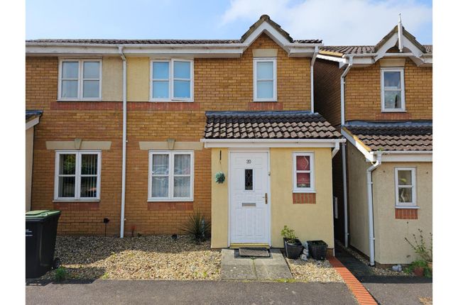 Thumbnail Semi-detached house for sale in Armstrong Drive, Bedford