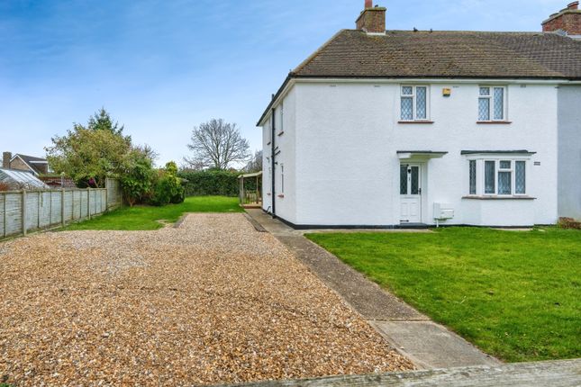 Semi-detached house for sale in Moreteyne Road, Marston Moretaine, Bedford, Bedfordshire