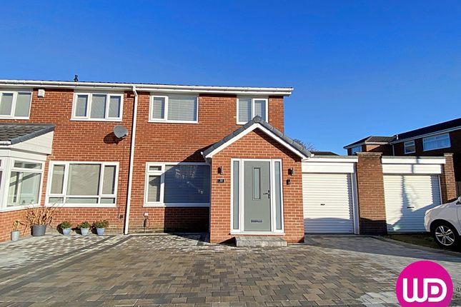Semi-detached house for sale in Jasmin Avenue, Newcastle Upon Tyne