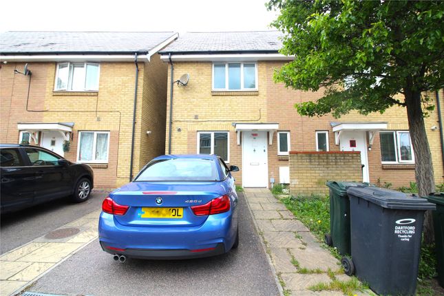 Thumbnail End terrace house for sale in Robinson Way, Northfleet, Gravesend, Kent