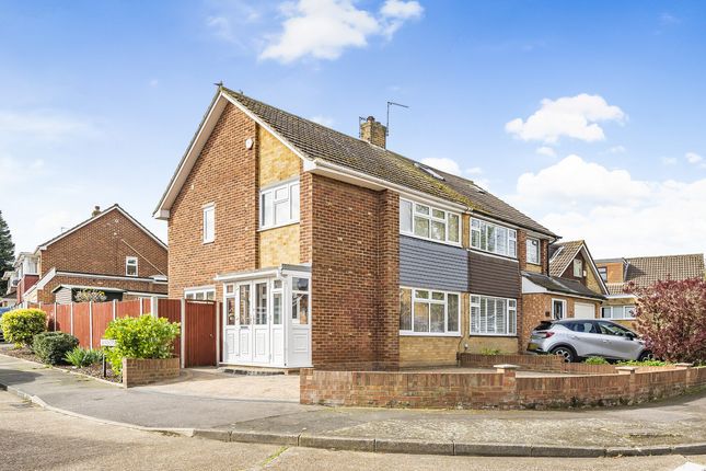 Thumbnail Semi-detached house for sale in Windhover Way, Gravesend