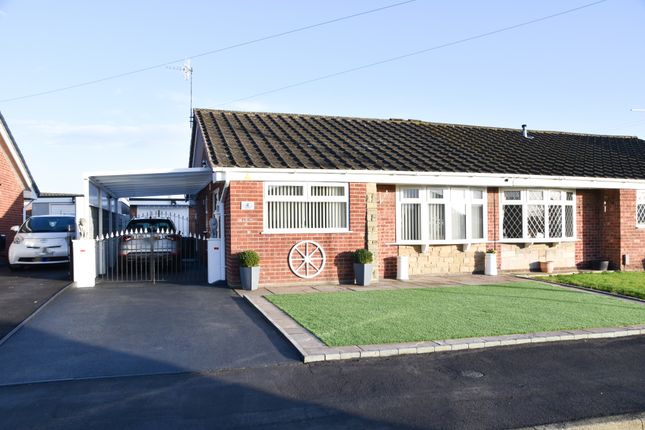 Thumbnail Semi-detached bungalow for sale in Ingelow Close, Blurton, Stoke-On-Trent
