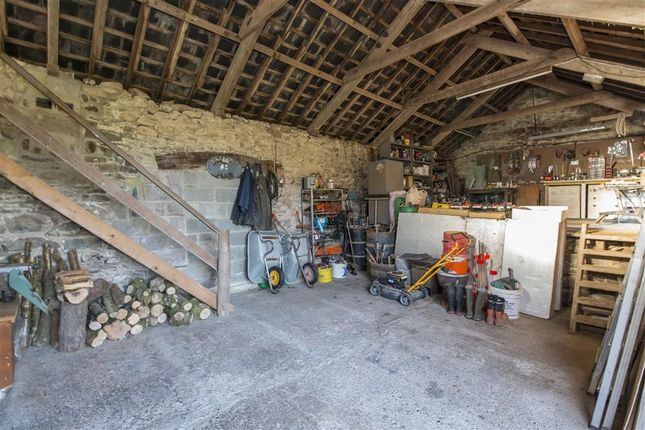 Inside View Of Barn