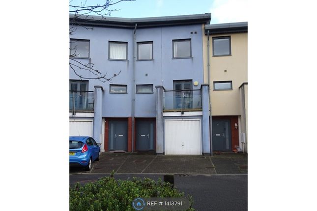 Thumbnail Terraced house to rent in St. Christophers Court, Maritime Quarter, Swansea