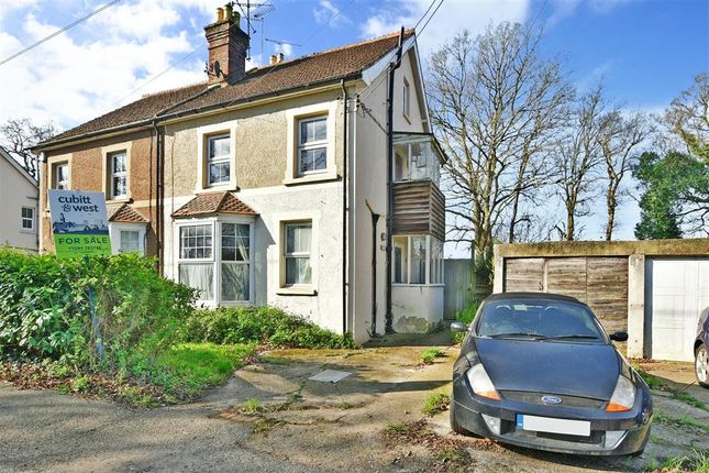 Thumbnail Semi-detached house for sale in Redehall Road, Smallfield, Surrey