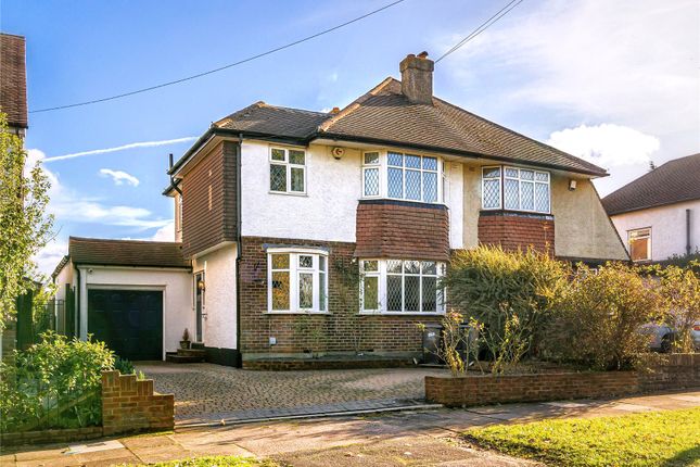 Thumbnail Semi-detached house for sale in The Highway, Orpington