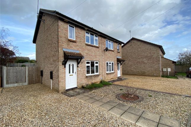 Thumbnail Semi-detached house for sale in Windsor Close, Long Buckby, Northamptonshire