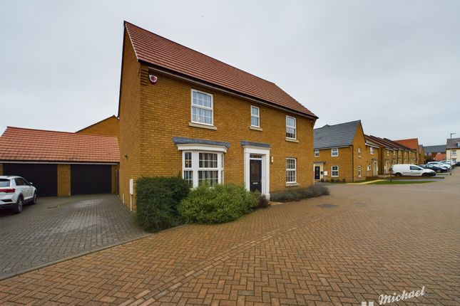 Thumbnail Detached house for sale in Babbage Grove, Leighton Buzzard, Bedfordshire