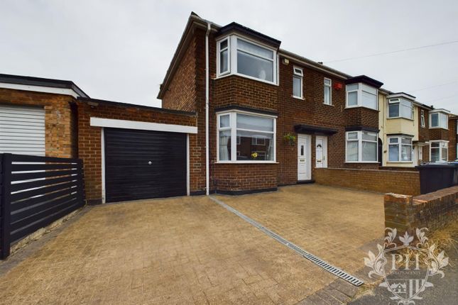 Thumbnail Semi-detached house for sale in Corby Avenue, Middlesbrough