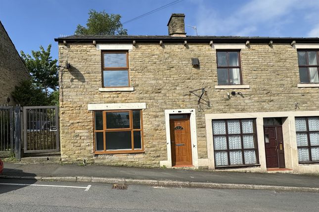 Thumbnail End terrace house to rent in Bank Street, Hadfield, Glossop