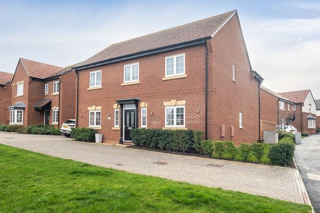 Thumbnail Detached house for sale in Harrier Road, Streethay, Lichfield
