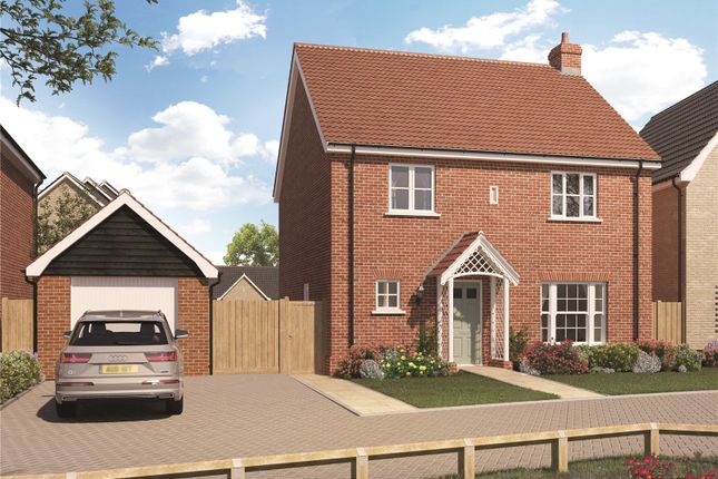 Detached house for sale in Plot 50, The Kingfisher, Barleyfields, Aspall Road, Debenham, Suffolk