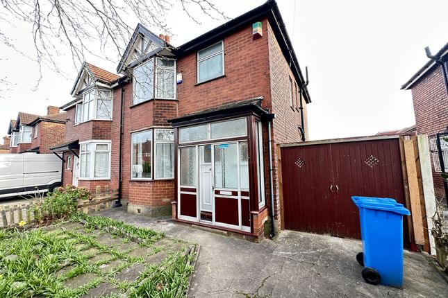 Thumbnail Semi-detached house to rent in Old Hall Lane, Manchester