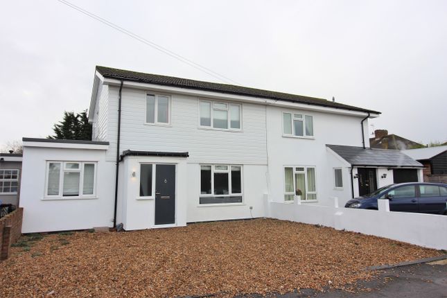 Thumbnail Semi-detached house for sale in Second Close, West Molesey