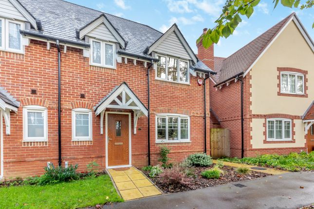 Thumbnail Semi-detached house for sale in Reed Gardens, Woolhampton, Reading
