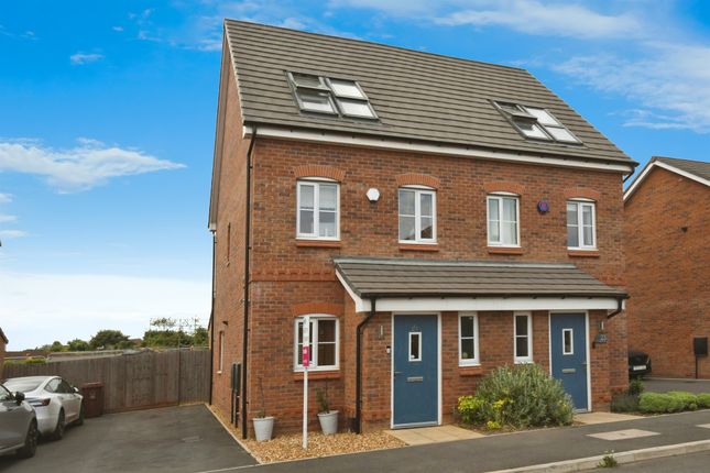 Thumbnail Semi-detached house for sale in Marigold Way, Newark