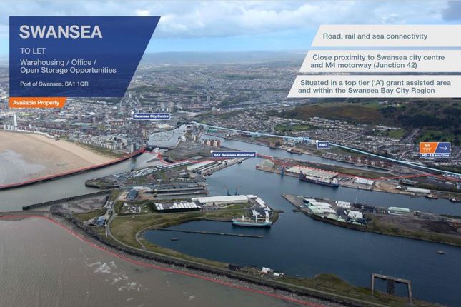 Industrial to let in Land At Port Of Swansea Port Of Swansea, Swansea