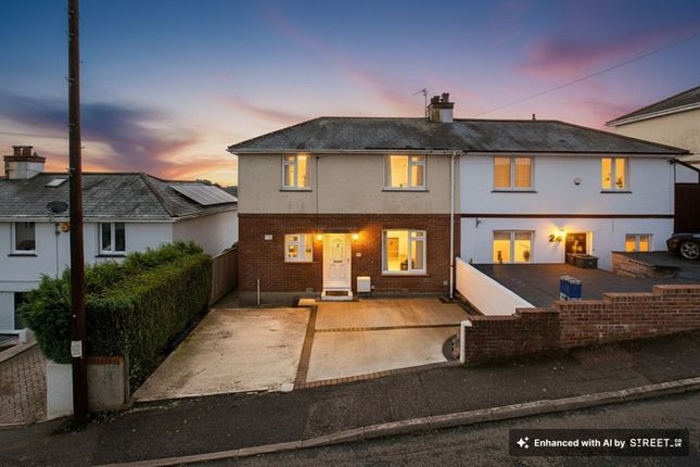 3-bed semi-detached on 22 Hutchings Way, Teignmouth, £250,000