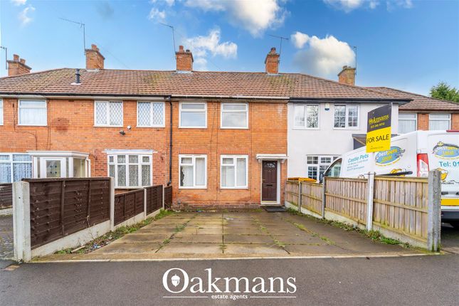 Thumbnail Terraced house for sale in Milcote Road, Birmingham