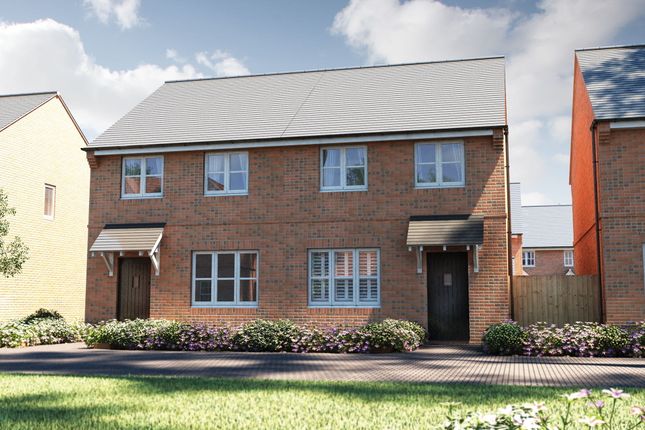 Thumbnail Semi-detached house for sale in "The Studland" at Muggleton Road, Amesbury, Salisbury