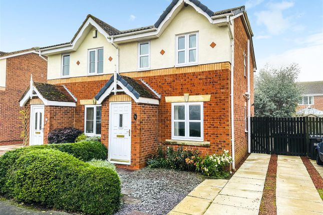 Thumbnail Semi-detached house for sale in The Meadows, Riccall, Selby