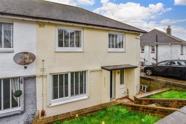 Semi-detached house for sale in Markland Road, Elms Vale, Dover, Kent