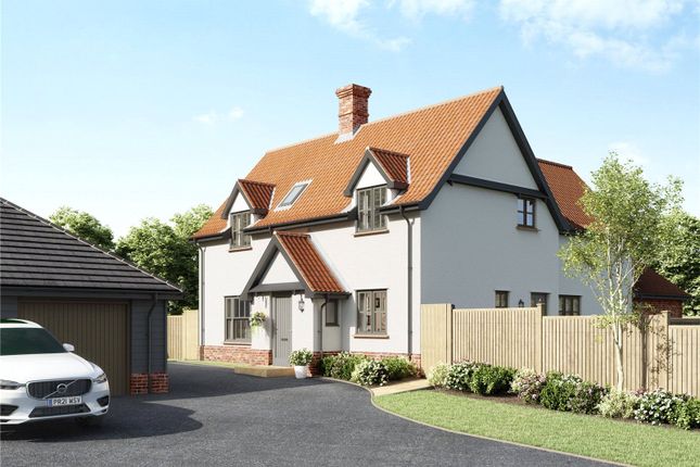 Thumbnail Detached house for sale in Goldings Yard, The Street, Great Thurlow, Haverhill