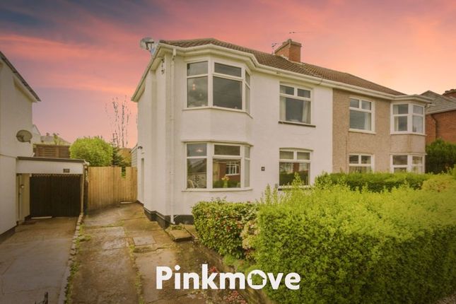 Semi-detached house for sale in Cornwall Road, Newport