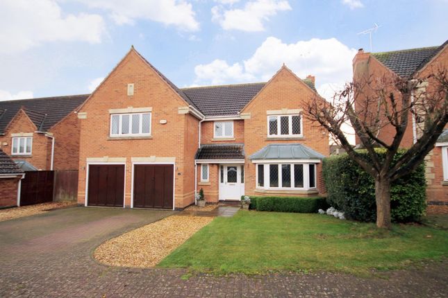 Thumbnail Detached house for sale in The Pickerings, Brixworth, Northampton