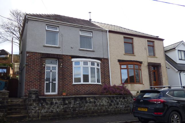 Thumbnail Semi-detached house for sale in Dolcoed Terrace, Tonna, Neath .