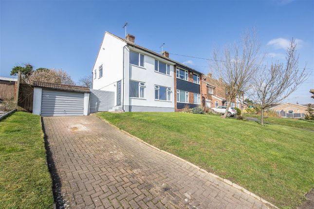 Thumbnail Semi-detached house for sale in Hever Wood Road, West Kingsdown