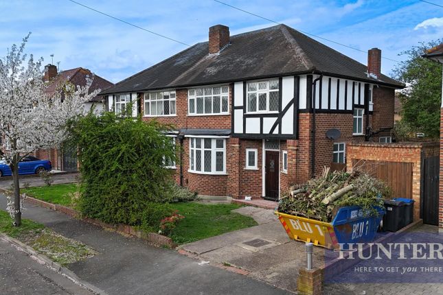 Thumbnail Semi-detached house to rent in Mayfair Avenue, Worcester Park