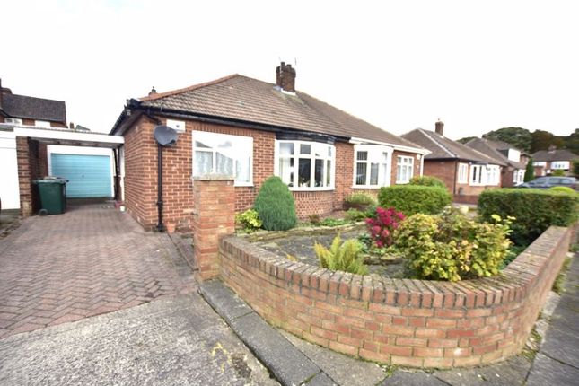 Thumbnail Semi-detached bungalow for sale in Manor Place, Longbenton, Newcastle Upon Tyne