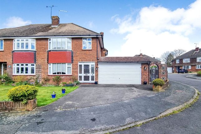 Semi-detached house for sale in The Garth, Ash, Guildford, Surrey
