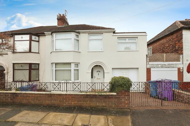 Thumbnail Semi-detached house for sale in Frankby Road, Liverpool